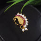 Pearl Nath - Festive Multi-Stone Clip-On Nose Ring for Weddings
