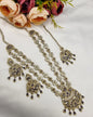 Imperial Floral Statement Jewelry Set with Earrings Mangtika
