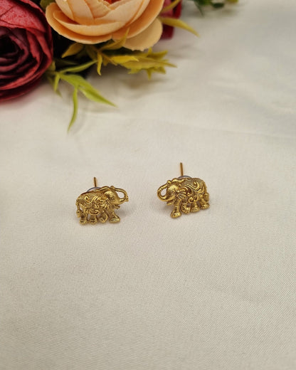 South Indian Style Elephant Necklace Set