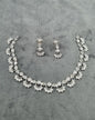 Gold-Plated Scalloped Circular Choker Set