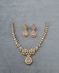 Teardrop Pendant Necklace & Matching Drop Earrings