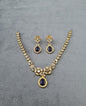 Teardrop Pendant Necklace & Matching Drop Earrings