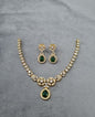 Teardrop Pendant Necklace & Matching Drop Earrings