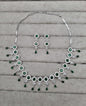 Geometric Link Set with Teardrop Jewellery set