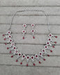 Geometric Link Set with Teardrop Jewellery set