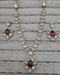 Heritage AD Blush Pink Long Necklace Set