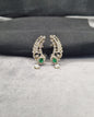 Scalloped Winged Ear Climber Earrings