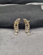 Swirl Ear Climber Earrings – Gold Tone