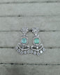 Blossom Ornate Floral AD Chandelier Earrings