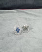 Oval Statement Ring Vibrant Multi Stone American Diamond Ring for Wedding