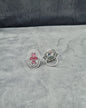 Oval Statement Ring Vibrant Multi Stone American Diamond Ring for Wedding