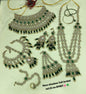 Traditional Handcrafted Antique Gold Bridal Jewelry Set