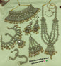 Traditional Handcrafted Antique Gold Bridal Jewelry Set