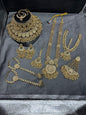 The Golden LCD Stone Heritage Wedding Bridal Set