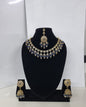 Traditional Floral Choker Necklace set With Earrings & Maang Tikka