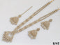 Antique Gold Plated Long Necklace Set
