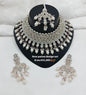 Rani Pink Rose Gold Patwa Choker Set