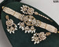 Pearl Work Kundan Choker Necklace Set