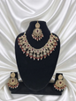 Traditional Wedding Choker Set Earrings with & Maang Tikka