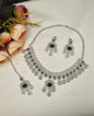 Vogue Crystal Choker Set with Tikka & Earrings