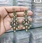 Royal Chandelier Earrings Antique Gold Ethnic Statement Jewelry
