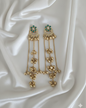 Traditional Kashmiri Ghungroo With Long Chain Drop Earrings For Woman