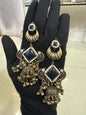 Antique Gold Statement Earrings for Women