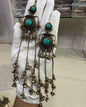 Long Chain with Ghungroo Earrings
