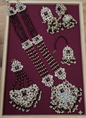 Traditional Gold Pletad Long Necklace Set 5-Piece For Woman & Girls