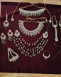 Wedding Collection Shadaw Stone Choker Bridal Jewelry Set