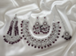 The Heritage White Beaded Traditional Wedding Jewelry Set