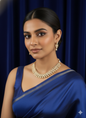 Timeless Faux Uncut Diamond (Polki Look) Necklace Set