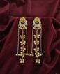 Traditional Kashmiri Ghungroo With Long Chain Drop Earrings For Woman