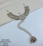 Royal Kundan Choti Patti with Hanging Pearl Jhumka