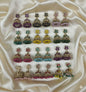 Small Ethnic Dangles in 10+ Colors for Weddings & Festive Wear