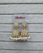 Pastel Pink & Pearl Jhumkhas