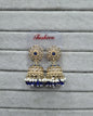 Deep Blue & Pearl Style Jhumkhas