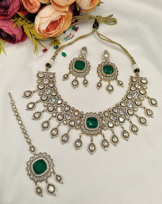 Kundan Polki Choker Set
