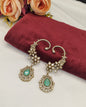 Floral Vine Medallion Ear Cuffs