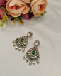 Shield Cluster Kundan Earrings
