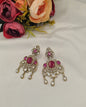 Royal Tiara Kundan Drops