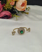 Kundan Medallion Open Ring