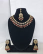 Traditional Floral Choker Necklace set With Earrings & Maang Tikka