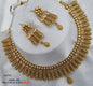 Heritage Premium Copper Matte Gold Choker Set