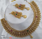 Heritage Premium Copper Matte Gold Choker Set