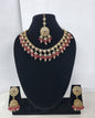 Traditional Floral Choker Necklace set With Earrings & Maang Tikka