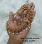 Emerald Peacock Choker Jewelry Set