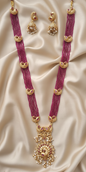 The Royal Peacock Rani Haar Temple Jewellery Set