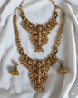 Traditional South Indian Nakshi Bridal Combo Set