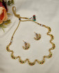 SOUTH STYLE CRESCENT MOTIF NECKLACE SET